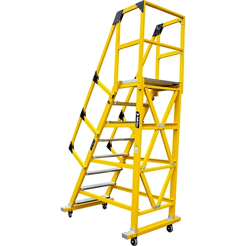 escalera fibra tipo avion 4 pasos 180kg alt plat 1