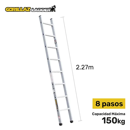 aluminio escalera de apoyo 2